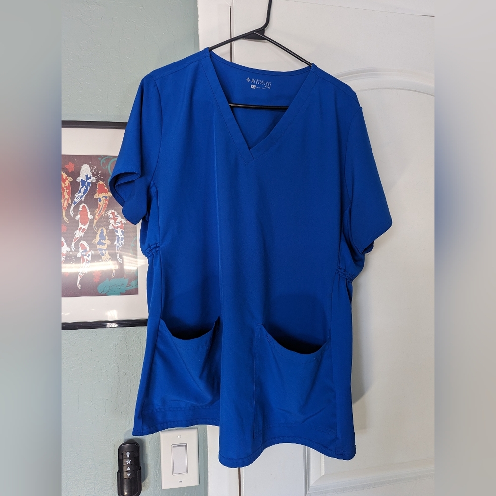 XL Med Couture Maternity Scrub Top